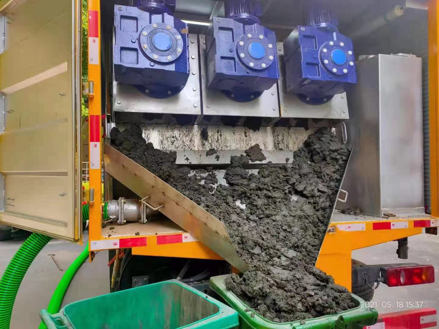 滁州化粪池清掏城市维护站-泥浆净化干湿分离处理